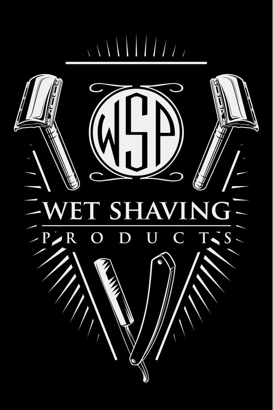 Wet Shaving Products espositore da tavolo pieghevole 10x15 cm