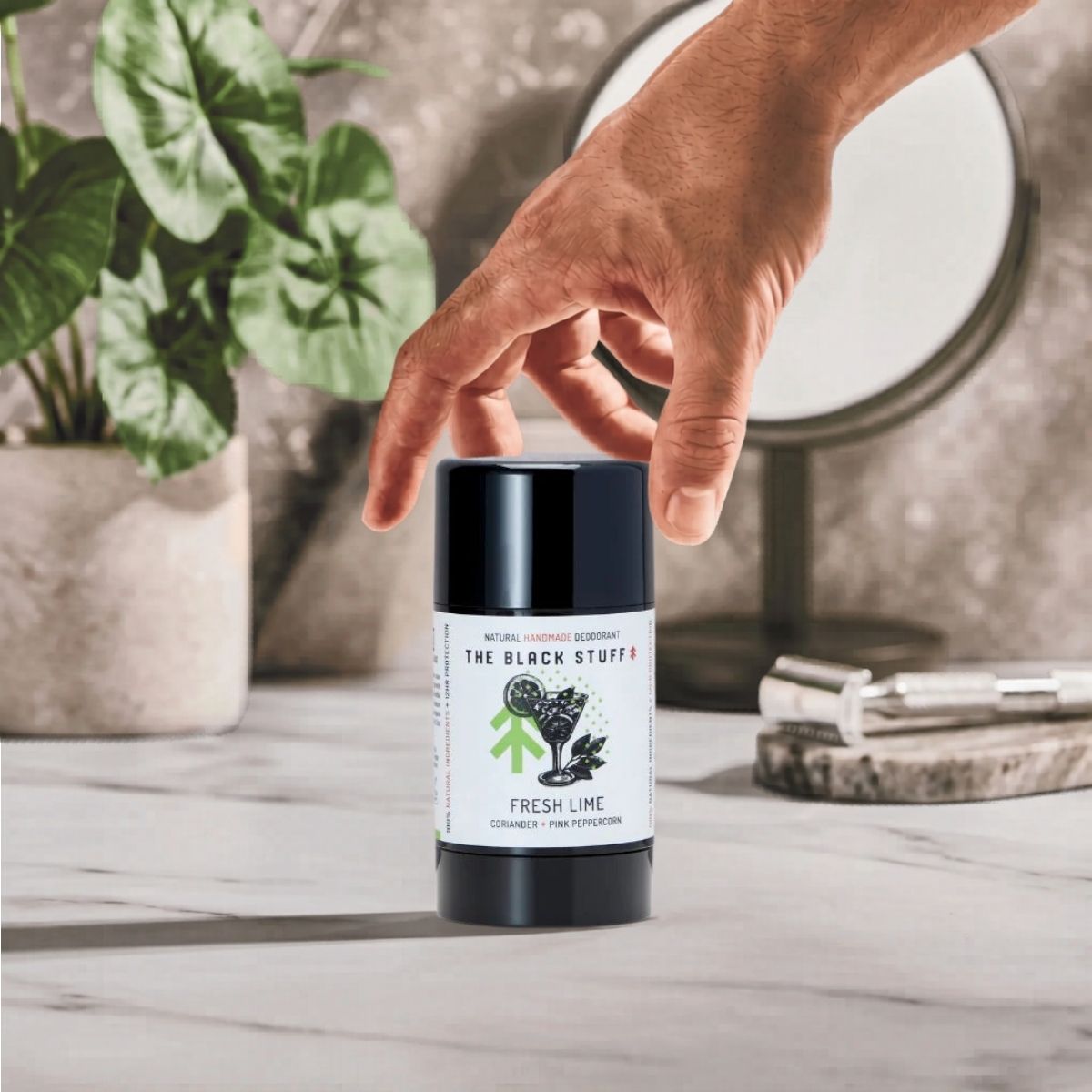 The Black Stuff Fresh Lime Deodorante Naturale Uomo Lime
