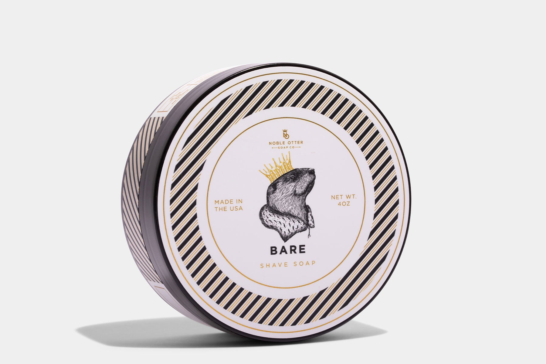 Noble Otter Bare Sapone da Barba non profumato 4 oz