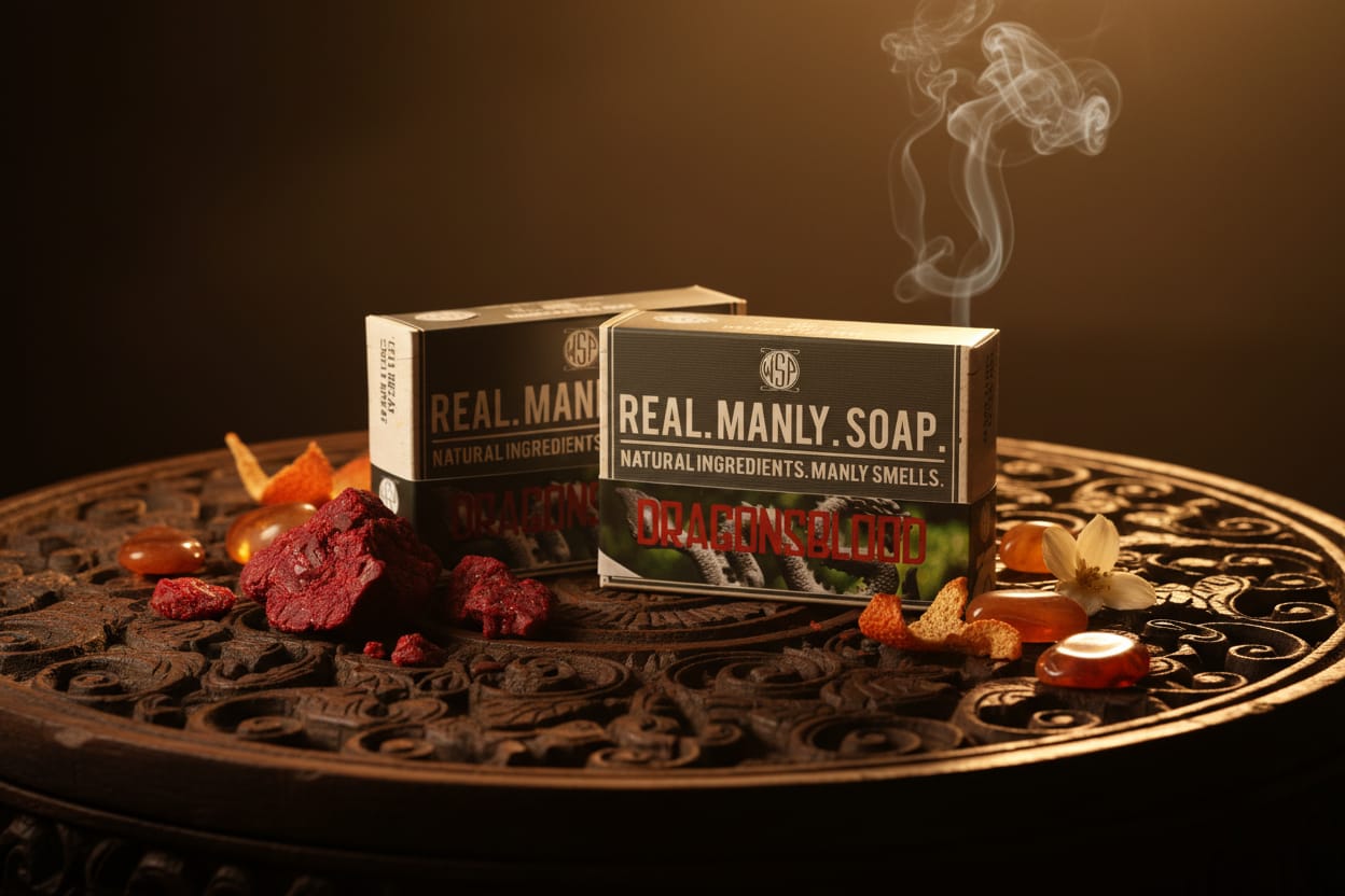 Wet Shaving Products Bar Soap saponetta uomo Dragon's Blood singola