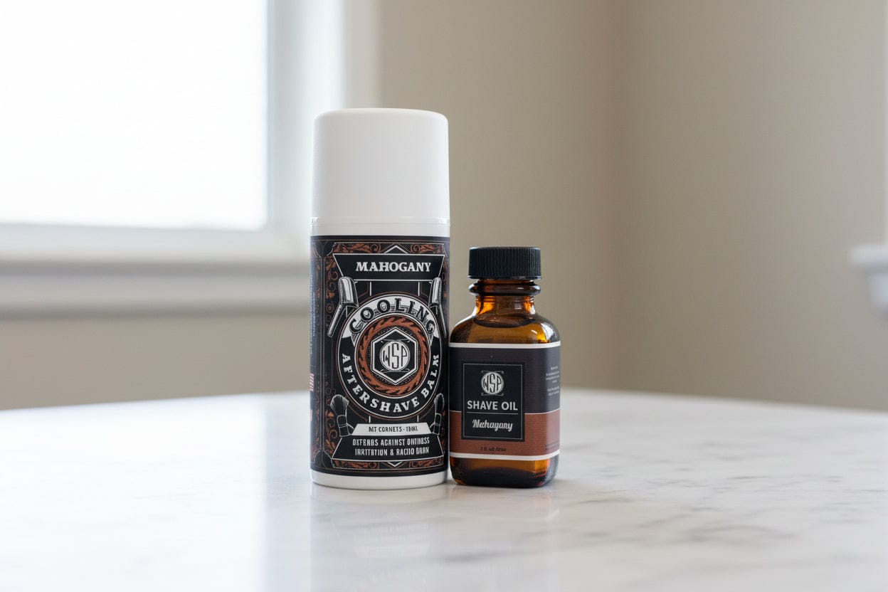 Wet Shaving Products Sandalwood Ultra-Glide olio prebarba 1 oz sandalo