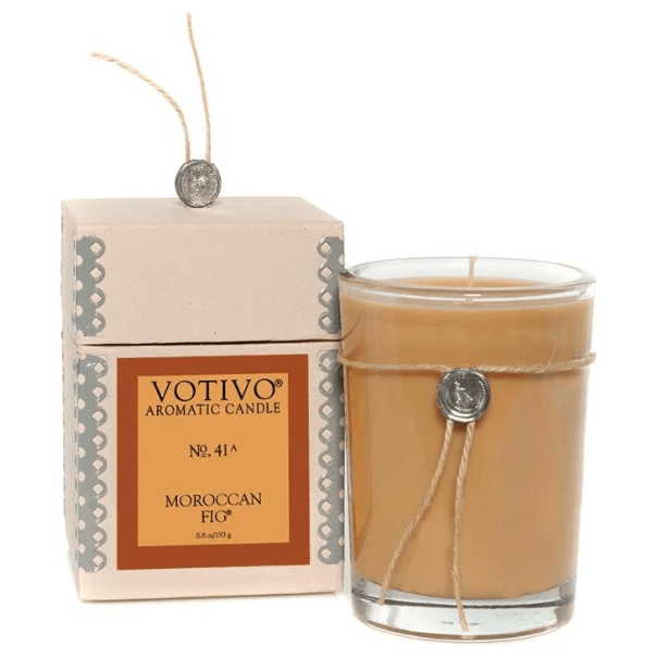 Votivo Moroccan Fig candela profumata 193 g fico e cedro
