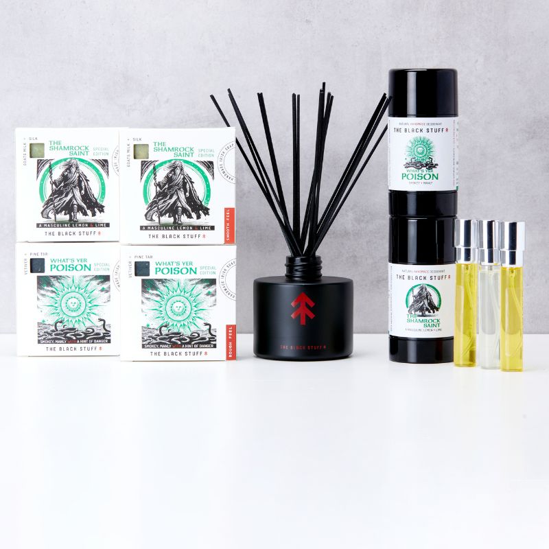 The Black Stuff Shamrock Saint diffusore Paddy's Day Bundle