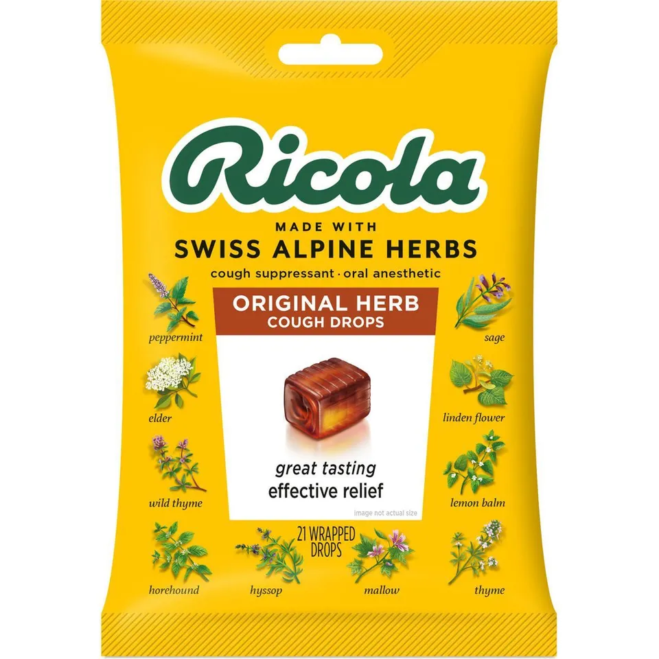 Ricola Original Caramelle Erbe 21 pz Busta