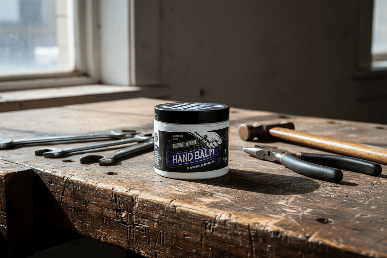 Wet Shaving Products Blue Collar balsamo mani Barbershop