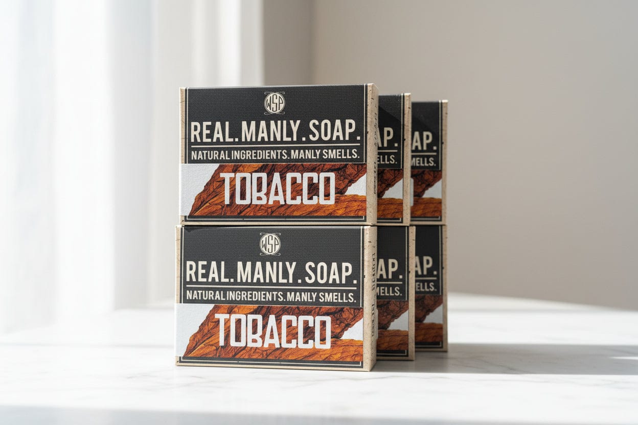 Wet Shaving Products Tobacco saponetta uomo singola tabacco