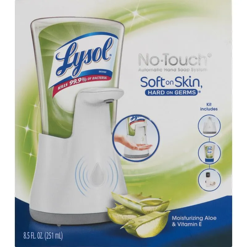 Lysol No-Touch dispenser sapone mani aloe e vitamina E