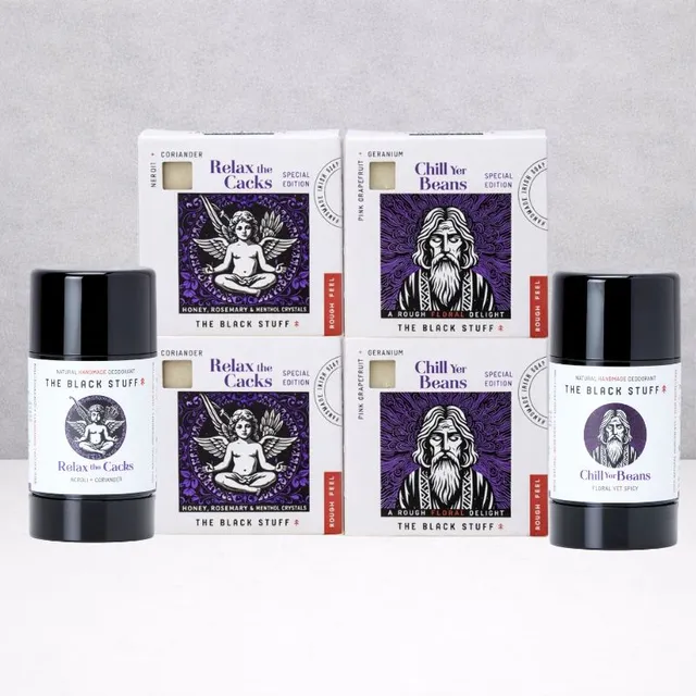 The Black Stuff Relax & Chill sapone uomo edizione limitata