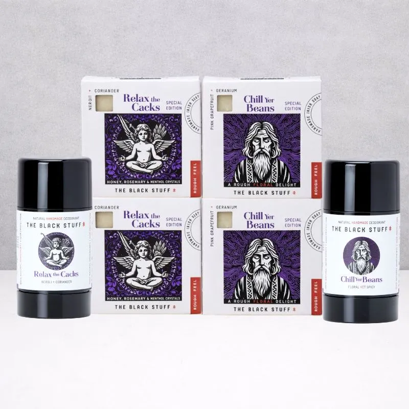 The Black Stuff Relax & Chill sapone uomo edizione limitata