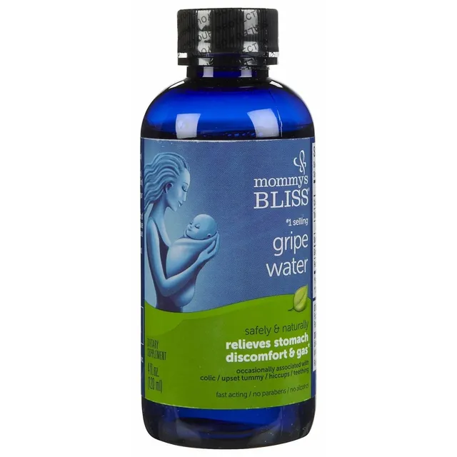 Mommy's Bliss Original Gripe Water bimbi 4 Oz zenzero