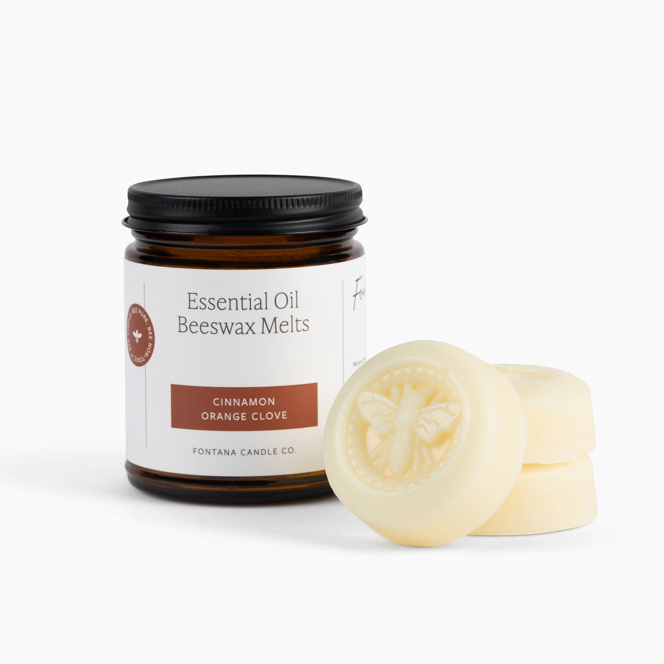Fontana Cinnamon Orange Clove cera profumata 3 pz spezie
