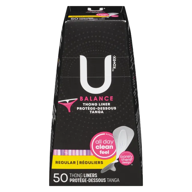 U by Kotex Balance Salvaslip Perizoma 50pz Sottili