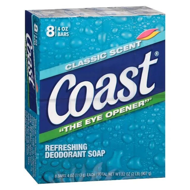 Coast Pacific Force sapone deodorante 8 pezzi profumo classico