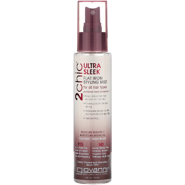 Giovanni 2chic Spray Piastra Termoprotettore 118 ml Lisci