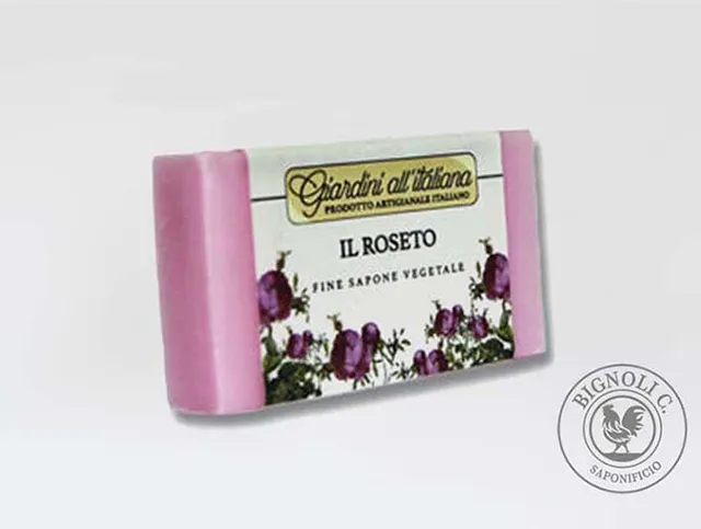 Saponificio Bignoli Il Roseto Sapone Vegetale Rosa Moscqueta