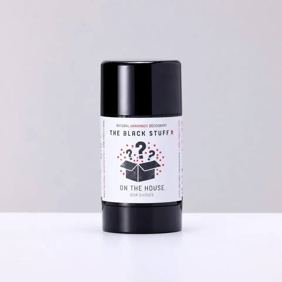 The Black Stuff Natural Deodorant On The House deodorante uomo