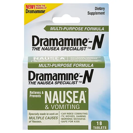 Dramamine Nausea Multi-Purpose rimedio nausea allo zenzero