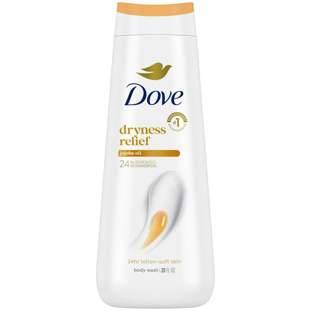 Dove Dryness Relief bagnodoccia 650 ml olio di jojoba