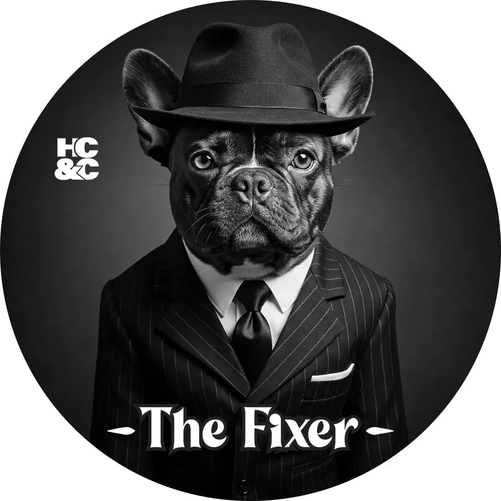 HC&C The Fixer set barba extrait parfum vaniglia legno