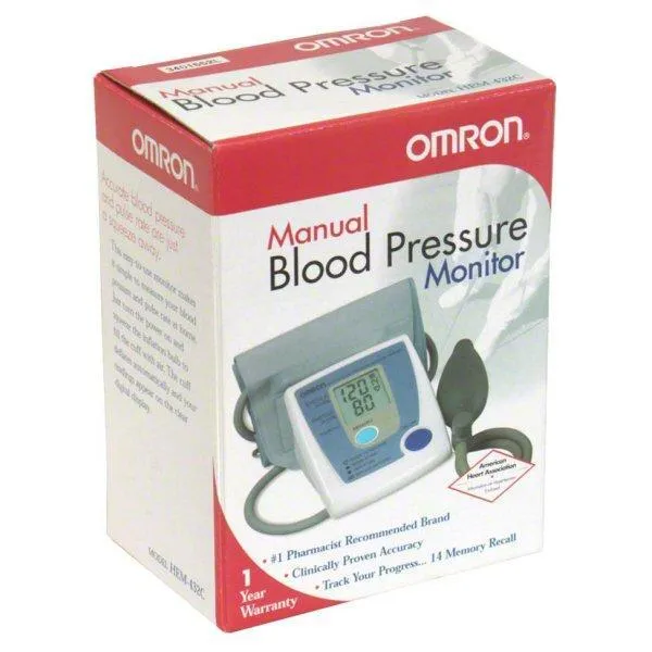 Omron Misuratore Pressione Manuale da Braccio Uso Domestico