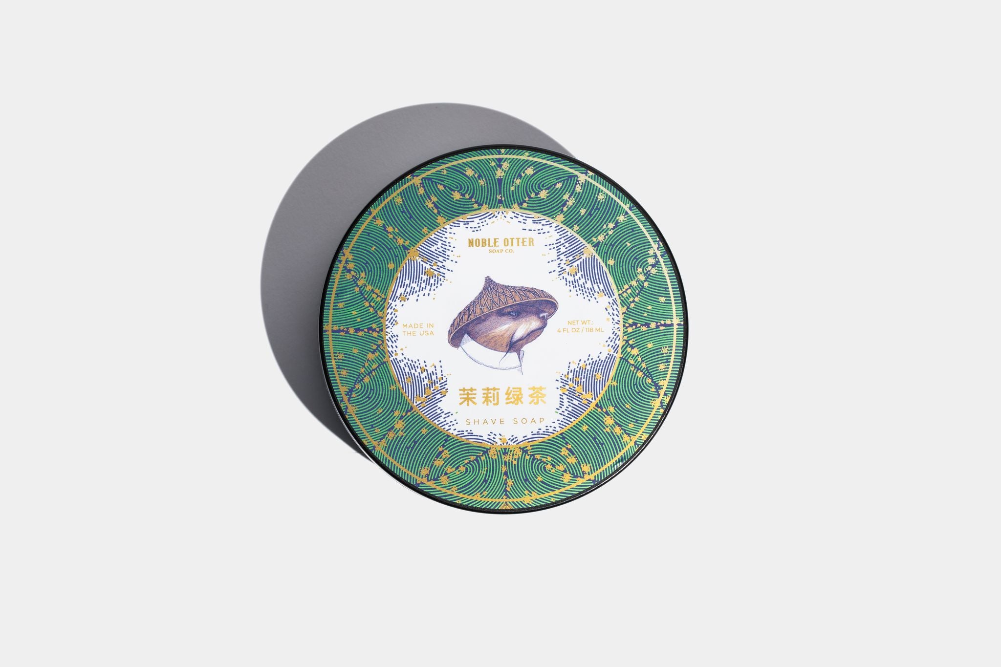 Noble Otter Jasmine Green Tea sapone barba 113g