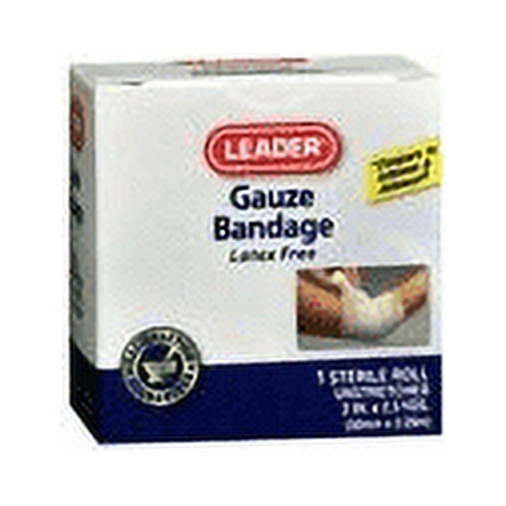 Leader garza medica in rotolo 2" x 2 yds medicazione