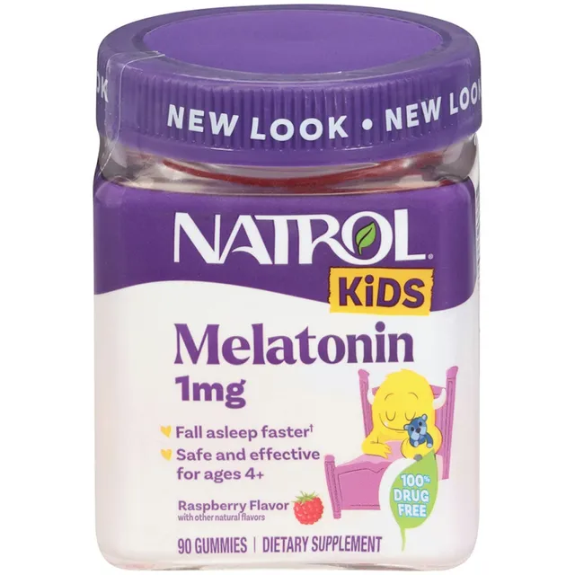 Natrol Kids Sleep melatonina 1 mg lampone 90 gommose
