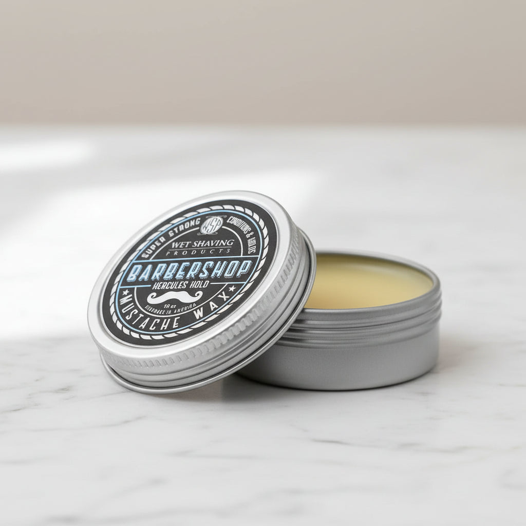 Wet Shaving Products Barbershop cera baffi tenuta normale
