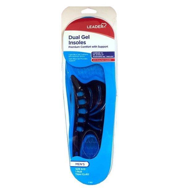 Leader Dual Gel solette scarpe uomo 8-13 1 paio gel