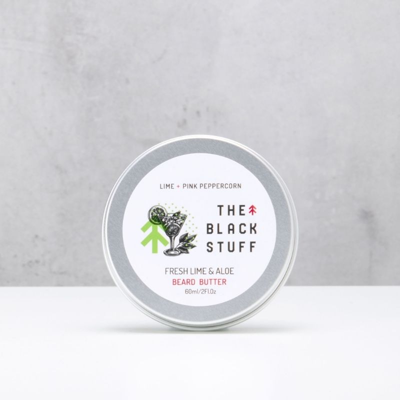 The Black Stuff Fresh Lime Burro Barba Nutriente Uomo