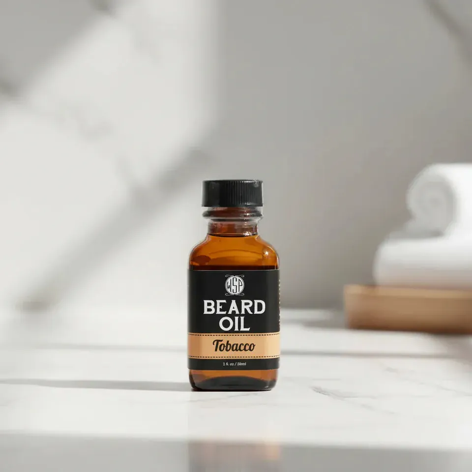 Wet Shaving Products Tobacco olio da barba 1 oz tabacco
