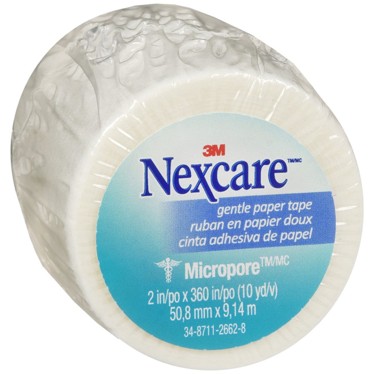 Nexcare Micropore nastro carta medica pelle sensibile garze