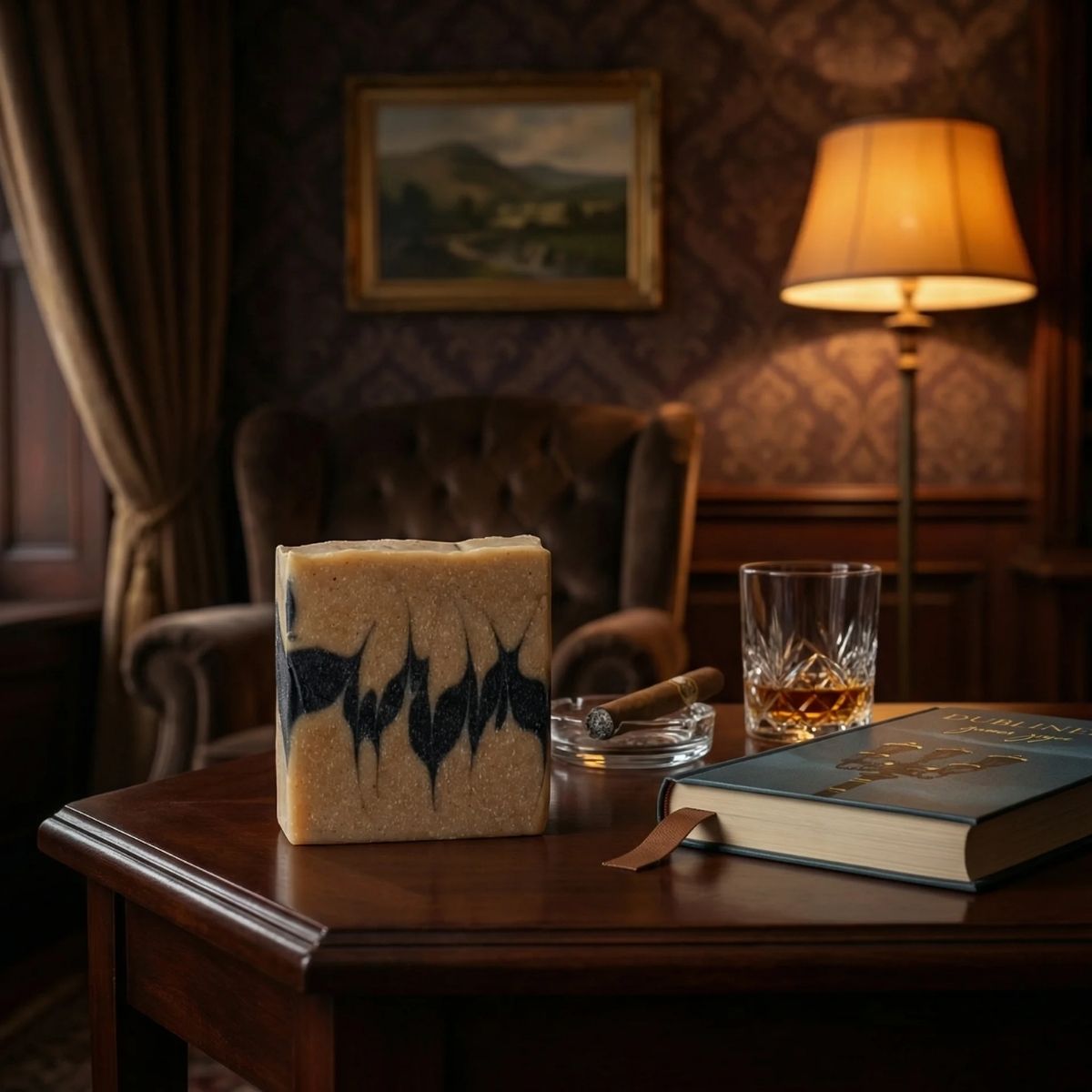 The Black Stuff Good Room saponetta uomo cedro e pepe nero