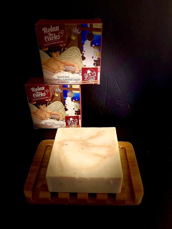 The Black Stuff Relax The Cacks saponetta uomo 140 g