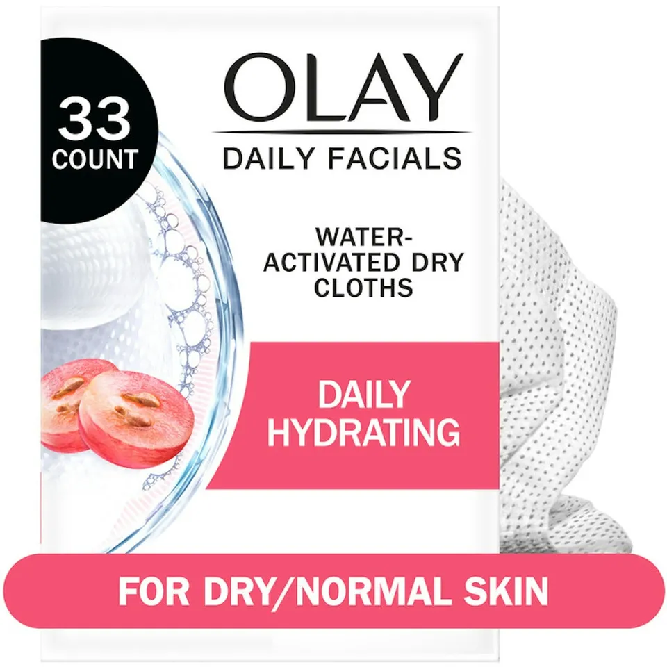 Olay Daily Facials Panni Detergenti Idratanti 33 Pezzi
