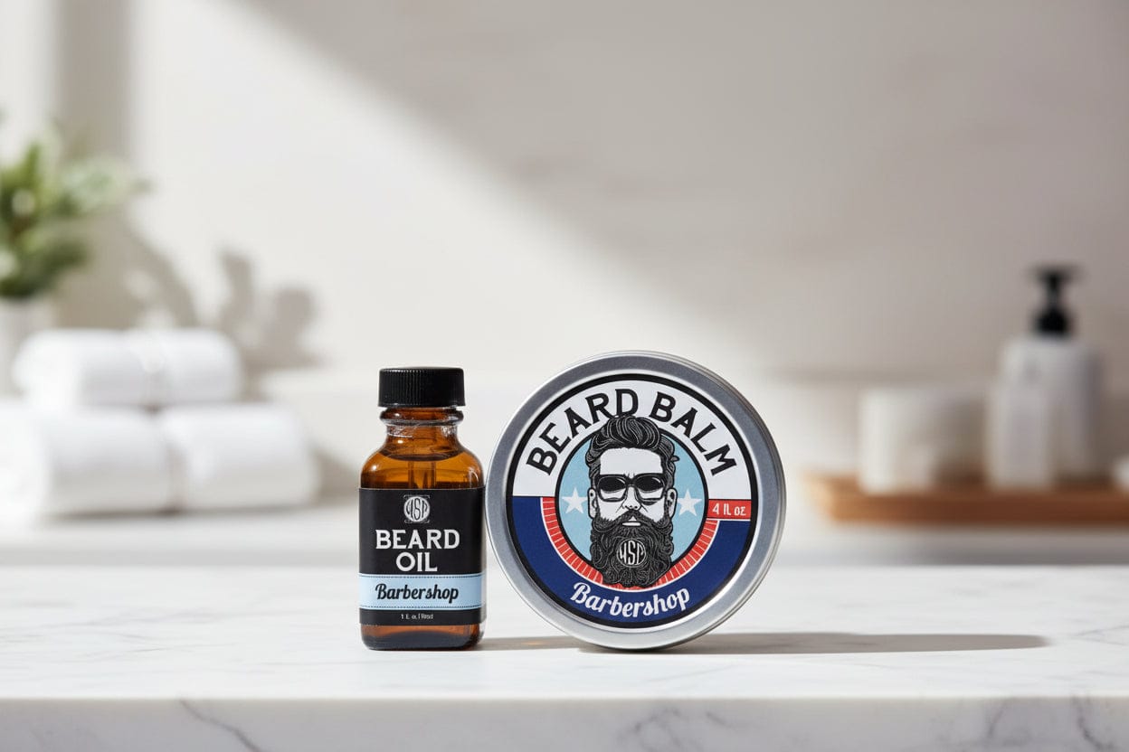 Wet Shaving Products Barbershop kit barba olio+balsamo starter
