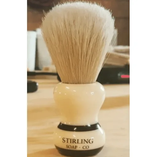 Pasteur Stirling pennello barba cinghiale 24mm resina