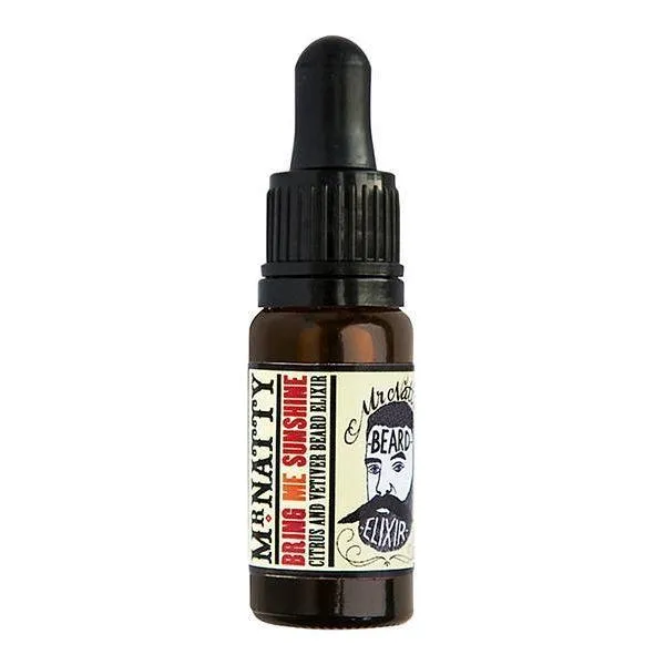 Mr Natty elisir barba 8 ml olio agrumi pepe nero