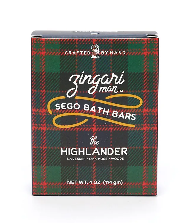 Zingari Man The Highlander saponetta corpo legnosa