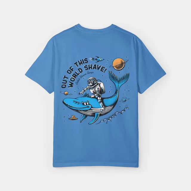 Noble Otter Out of This World T-Shirt Cotone Blu Taglia L