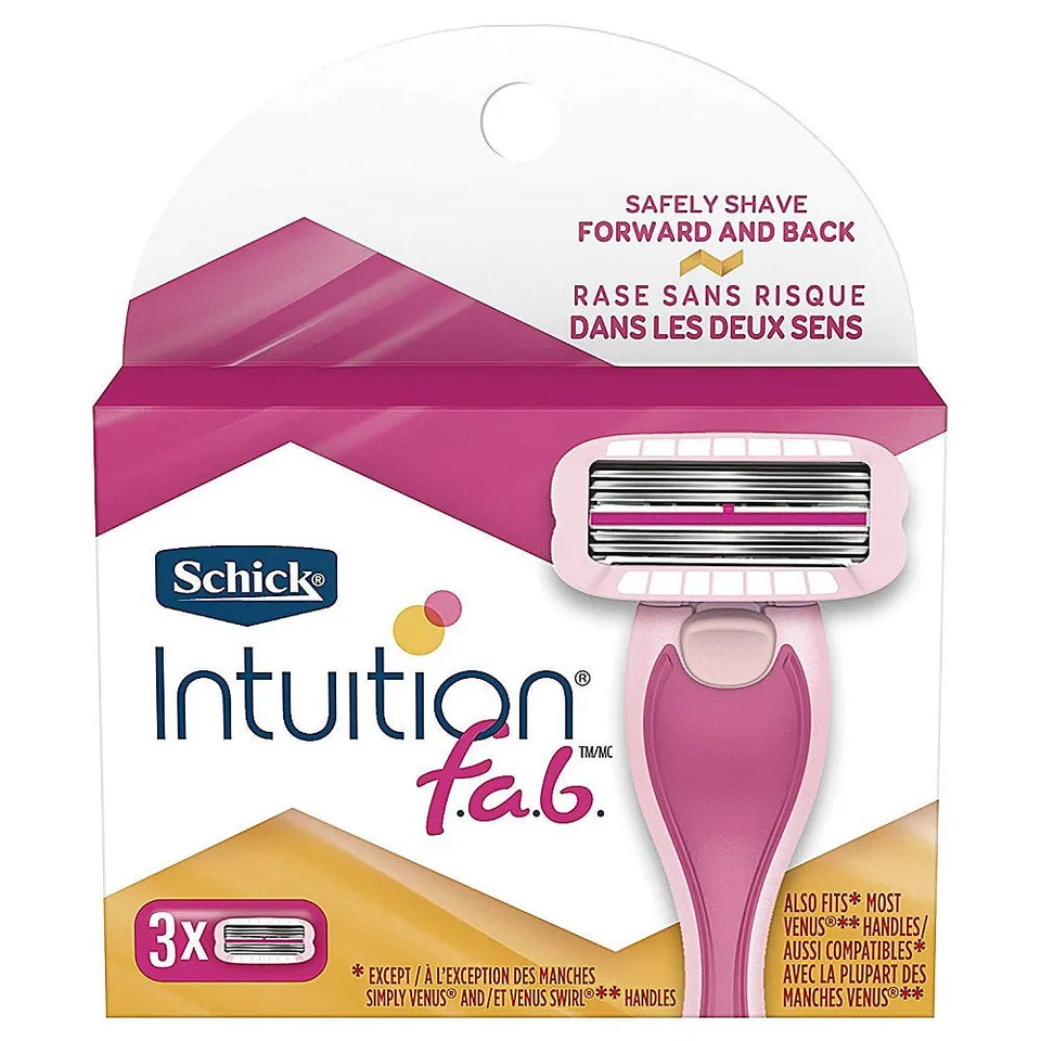 Schick Intuition F.A.B. lamette donna ricariche