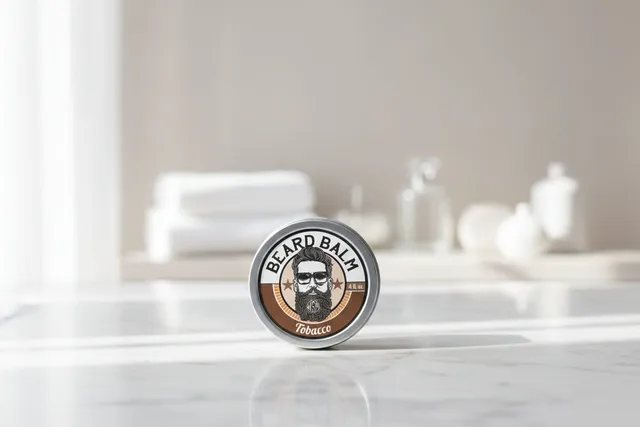 Wet Shaving Products Tobacco balsamo barba tenuta leggera latta 28 g