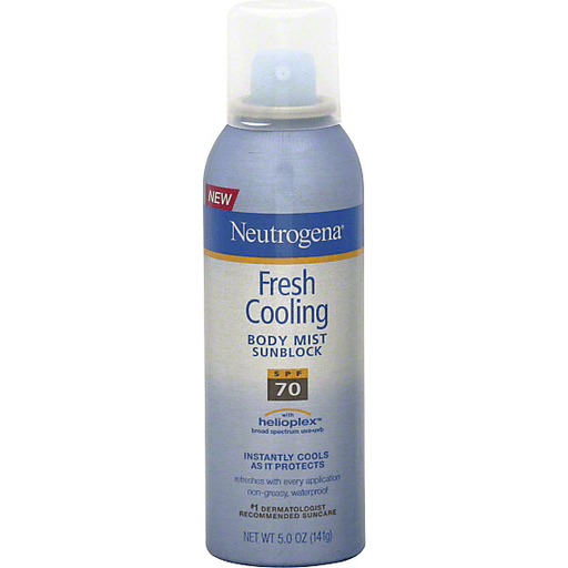 Neutrogena Fresh Cooling Spray solare corpo SPF70 5oz