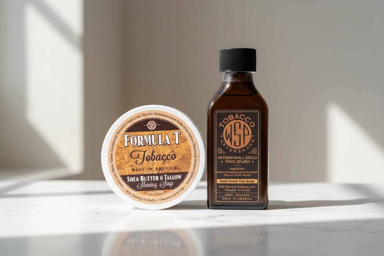 Wet Shaving Products Tobacco Formula T sapone da barba sego