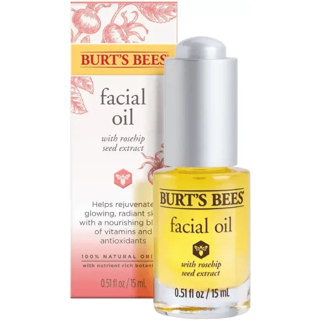 Burt's Bees Complete Nourishment olio viso 15ml rosa canina
