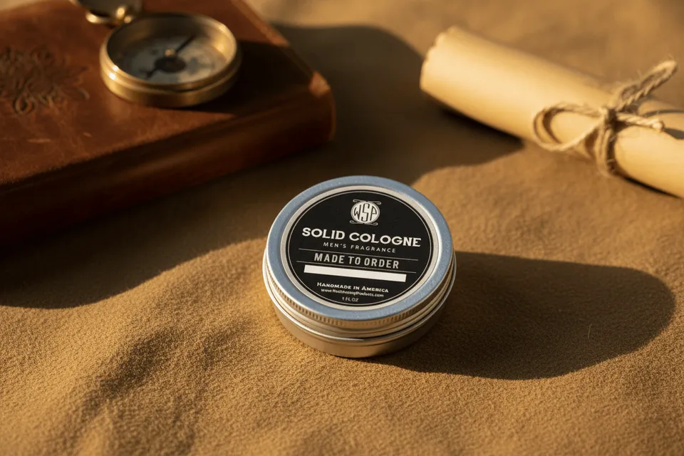 Wet Shaving Products Solid Cologne profumo solido uomo Midnight