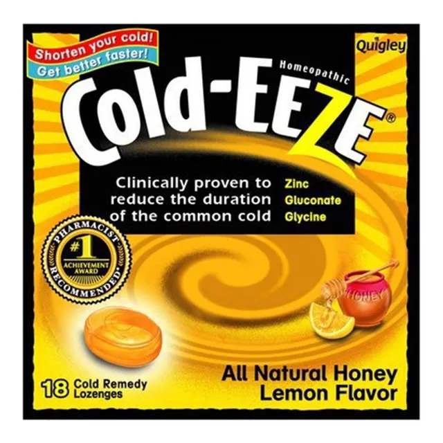 Cold-Eeze Zinco Pastiglie Raffreddore Miele Limone