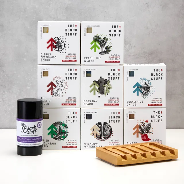 The Black Stuff Unisex Bundle saponetta uomo set misto