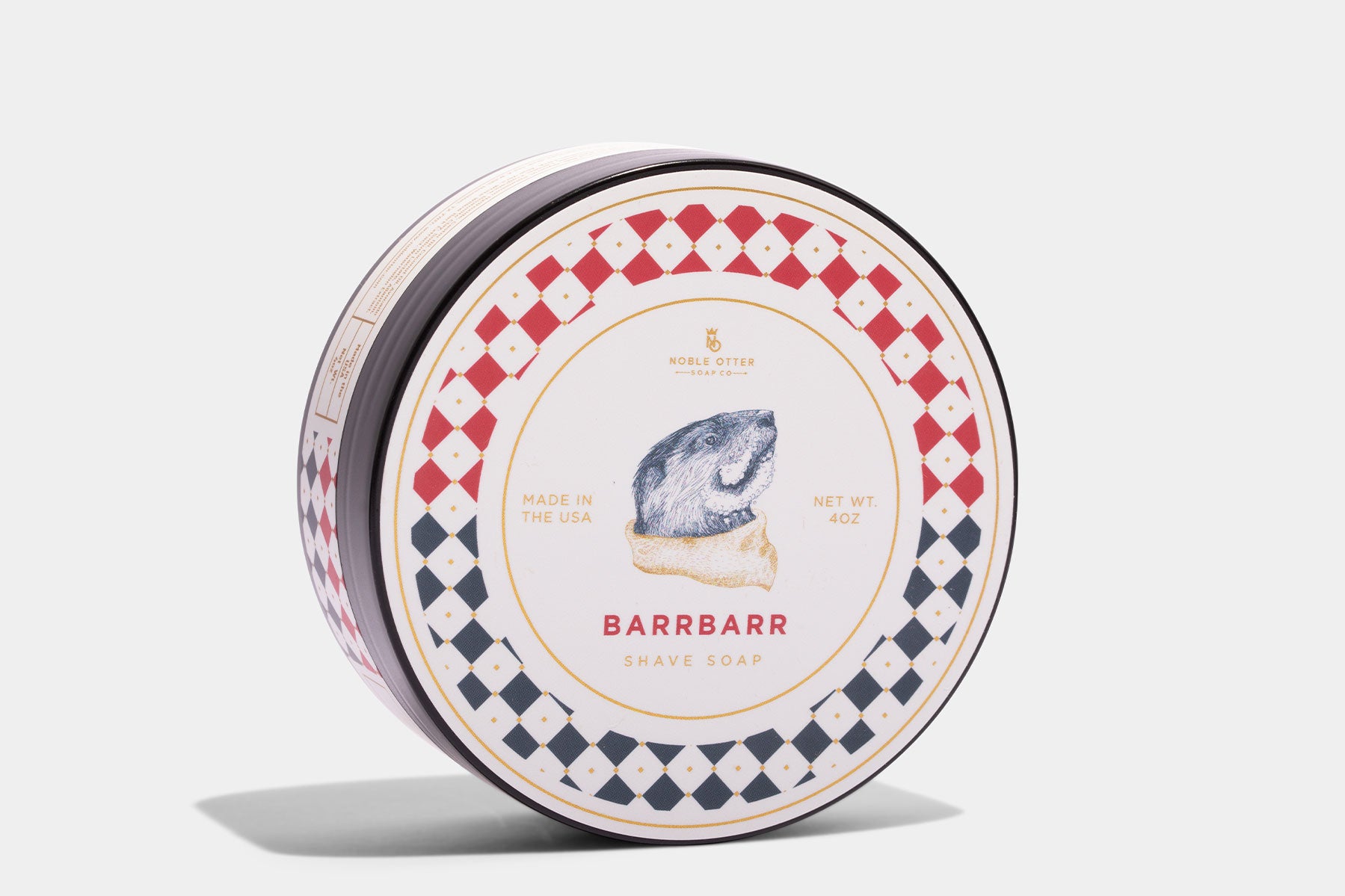 Noble Otter BarrBarr sapone da barba barbershop 4 oz