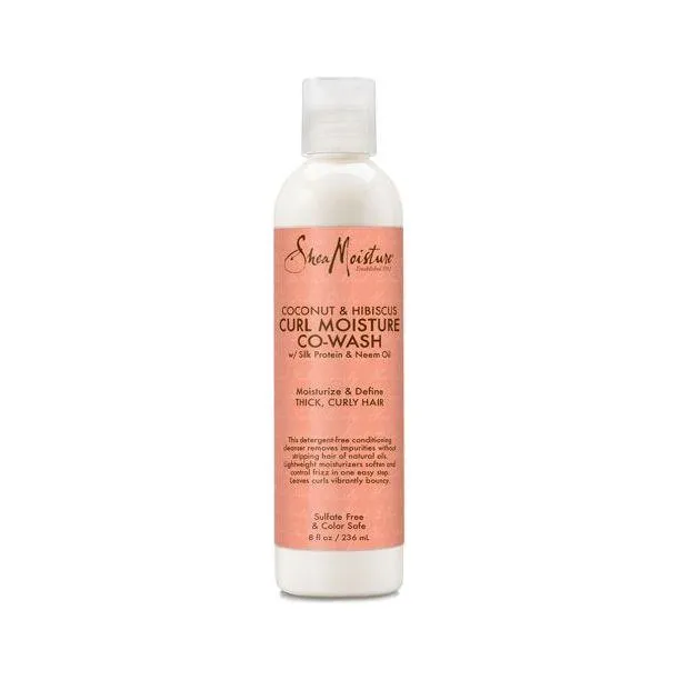 SheaMoisture Coconut & Hibiscus Co-Wash capelli ricci 236 ml